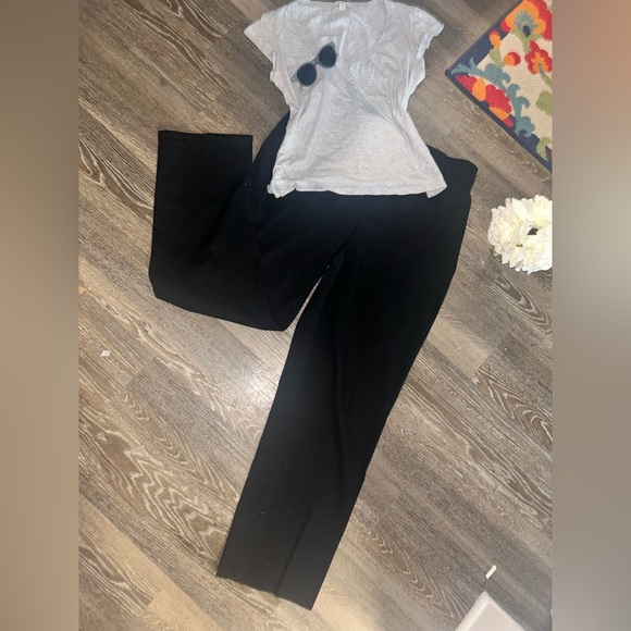 Kate Hill Black Women's Trousers, size 14W - Picture 2 of 3